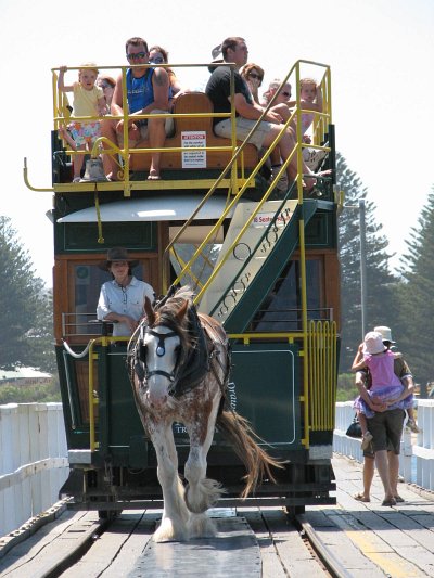 Horse-drawn tram