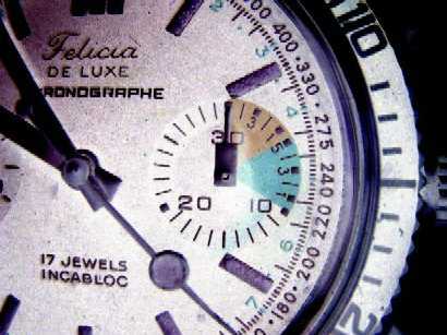 Review 1970s Felicia de luxe Chronographe by Les Zetlein