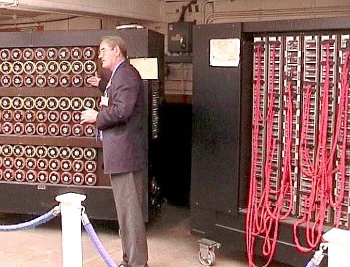 Bombe Mock-up - front and rear